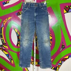 Wrangler Classic Blue Boy's Jeans, Size 14 Slim. Adjustable Waist.